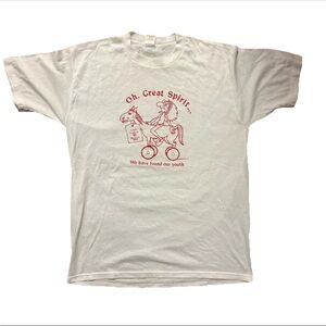 Vintage 80s CHS High School Class of 41’ Reunion T-Shirt White Size XL